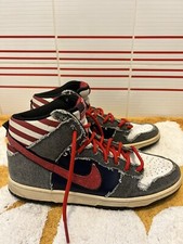 靴 NIKE DUNK HI PREMIUM SB BORN IN THE USA Size 8 - Nike Dunk Premium SB High Born In The USA | eBay