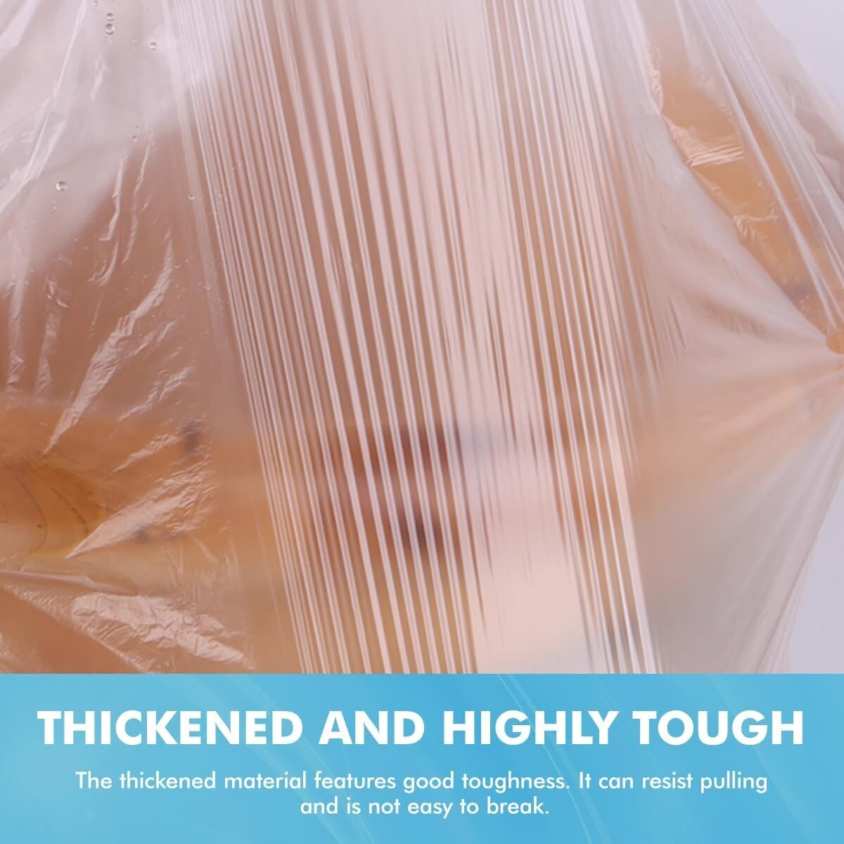 Disposable Pedicure Liner, Portable Premium Plastic Bags Fit All Pedicure  50Pcs