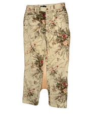 Vintage Women  s Ralph Lauren Floral Pants Size 6 Petite
