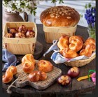 23 Pack 1/2 Pint Wooden Baskets — photo 4