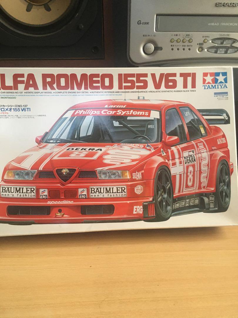 Tamiya 1/24 ALFA ROMEO 155 V6 TI Sports Car Series No.137 jp Tamiya 1/24 ALFA ROMEO 155 V6 TI Sports Car Series No.137 jp