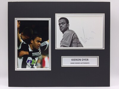 Photo Signée Kieron Dyer (Newcastle) Avec COA - Autographe Original