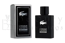 Lacoste L'Homme Intense 1.6oz / 50ml Eau De Toilette Spray NIB Sealed For Men
