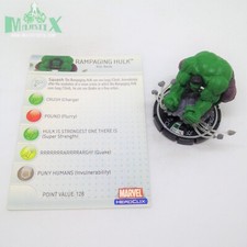 Heroclix Mutations and Monsters set Rampaging Hulk 062 Limited Edition w/card