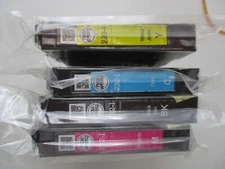 New SET of 4 Genuine Epson 232-I  INITIAL Inkjet Ink Cartridges NO RETURNS