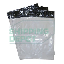 50 7.5x10.5 White Poly Mailers Bag Self Seal 7.5"x10.5" 2MIL Secure Seal