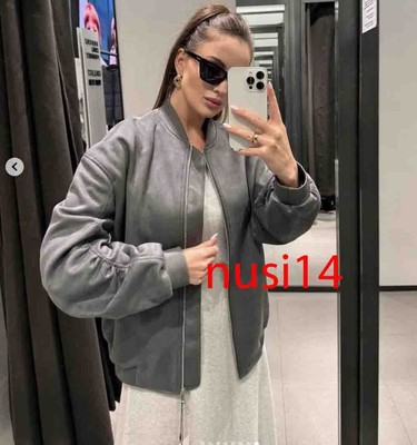 Veste/top Femme Zara Trafaluc - Gris Chiné - Taille L - Occasion Très Bon état