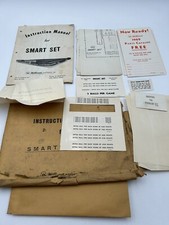 Vintage Instruction Manual for Smart Set Pinb...