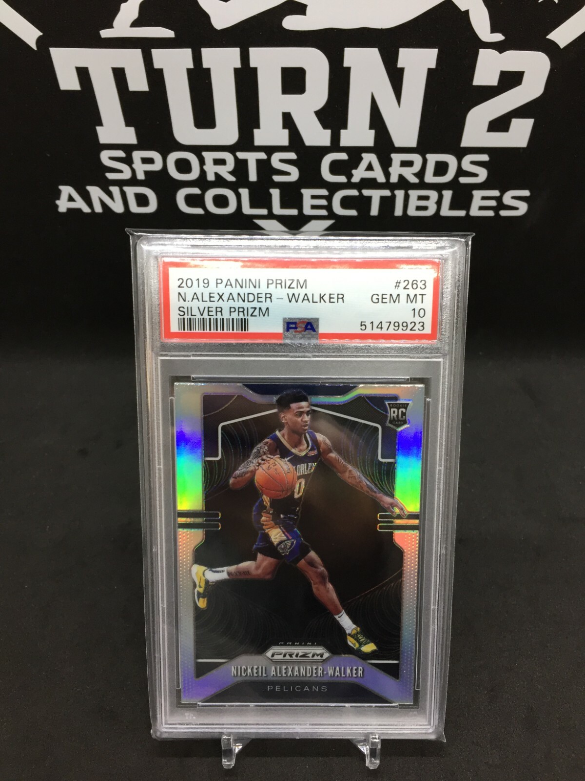 2019 Panini Prizm NICKEIL ALEXANDER-WALKER RC Silver Prizm PSA 10 Gem Mint
