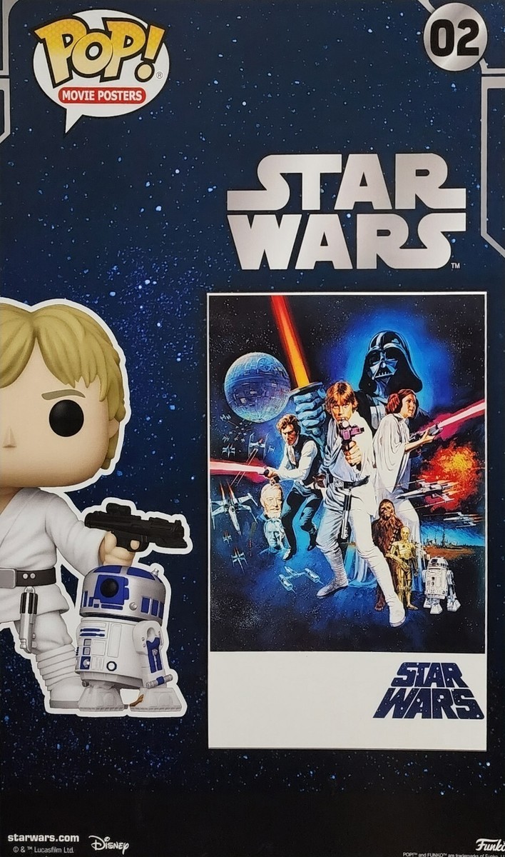 Funko Pop! Movie Posters Star Wars Luke Skywalker with R2-D2