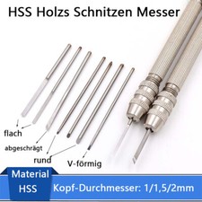 HSS Holz Schnitzen Meißel Mikro Schnitzen Messer Olive DIY Maker Hand Werkzeuge
