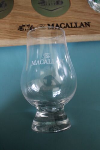 SET BESTEHEND AUS 2 MACALLAN GLÄSERN PROMO Glencairn Whiskyglas + HOLZ SERVIERTABLETT - Bild 3 von 7