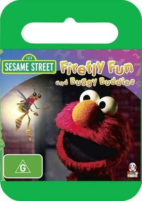 Sesame Street-Firefly Fun and Buggy Buddies (DVD, 2010) for