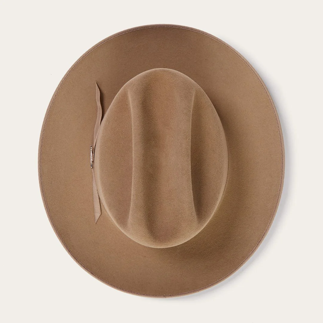 Stetson® 6X Open Road Fawn Felt Hat With Free Hat Brush | eBay