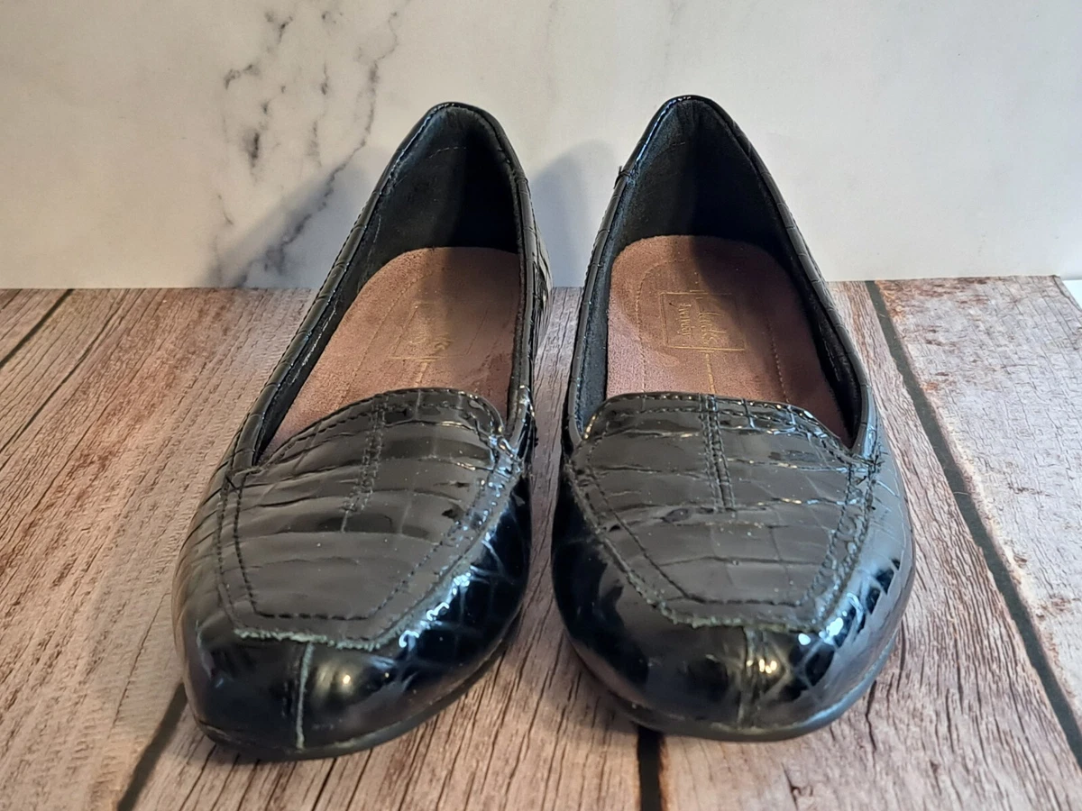 Clarks 2024 crocodile loafers