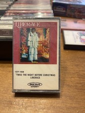 Liberace Season s Greetings Twas The Night Before Christmas Cassette Tape K3
