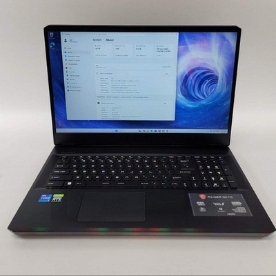 MSI Raider GE76 12UH 17.3'' i7-12700H 2.7GHz 16GB RAM 1TB SSD 512GB SSD