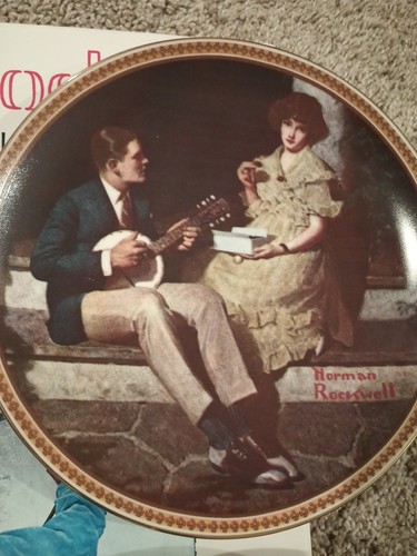 KNOWLES NORMAN ROCKWELL PLATTEN mit 1970 KÜNSTLER & ILLUSTRATOR ÜBERGROßES BUCH Lot - Bild 17 von 24