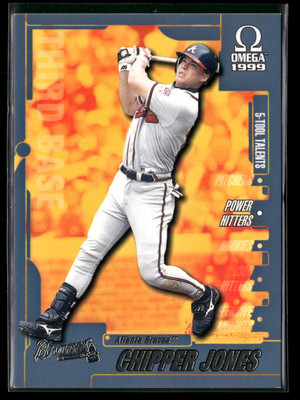 1999 Pacific Omega #11 Chipper Jones 5-Tool Talents