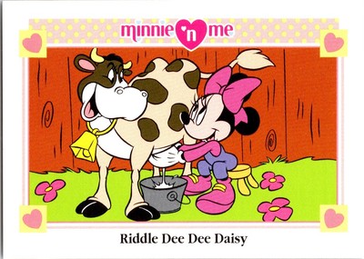 1993 Fleer Minnie 'N Me Series 2 #71 Riddle Dee Dee Daisey