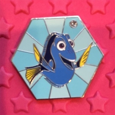 Disney Finding Nemo Dory Hexagon Pin Blue Yellow