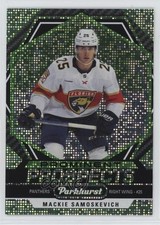 2023 Parkhurst Prominent Prospects Green Achievement /150 Mackie Samoskevich 2pw