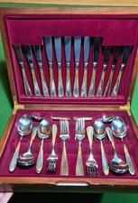 Housley International 44 piece Canteen of Cutlery Stainless Steel