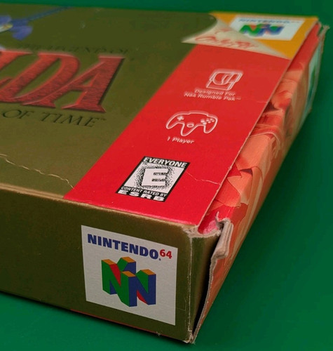 The Legend of Zelda: Ocarina of Time Nintendo 64 Videojuego Cartucho Caja SOLO - Imagen 4 de 16