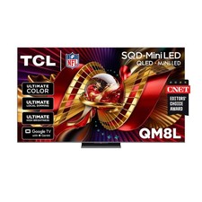 65 Inch Smart TV QLED Mini LED 144Hz Google AI TCL 65QM8L Black Class Series