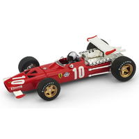 Ferrari 312 F1 Pedro Rodriguez 1969 N.10 6Th Italy Gp With Pilote 1:43 Brumm For