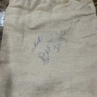 Vintage Bank Of Poynette WI Money Bag Canvas Cloth & Weather Checker — photo 4