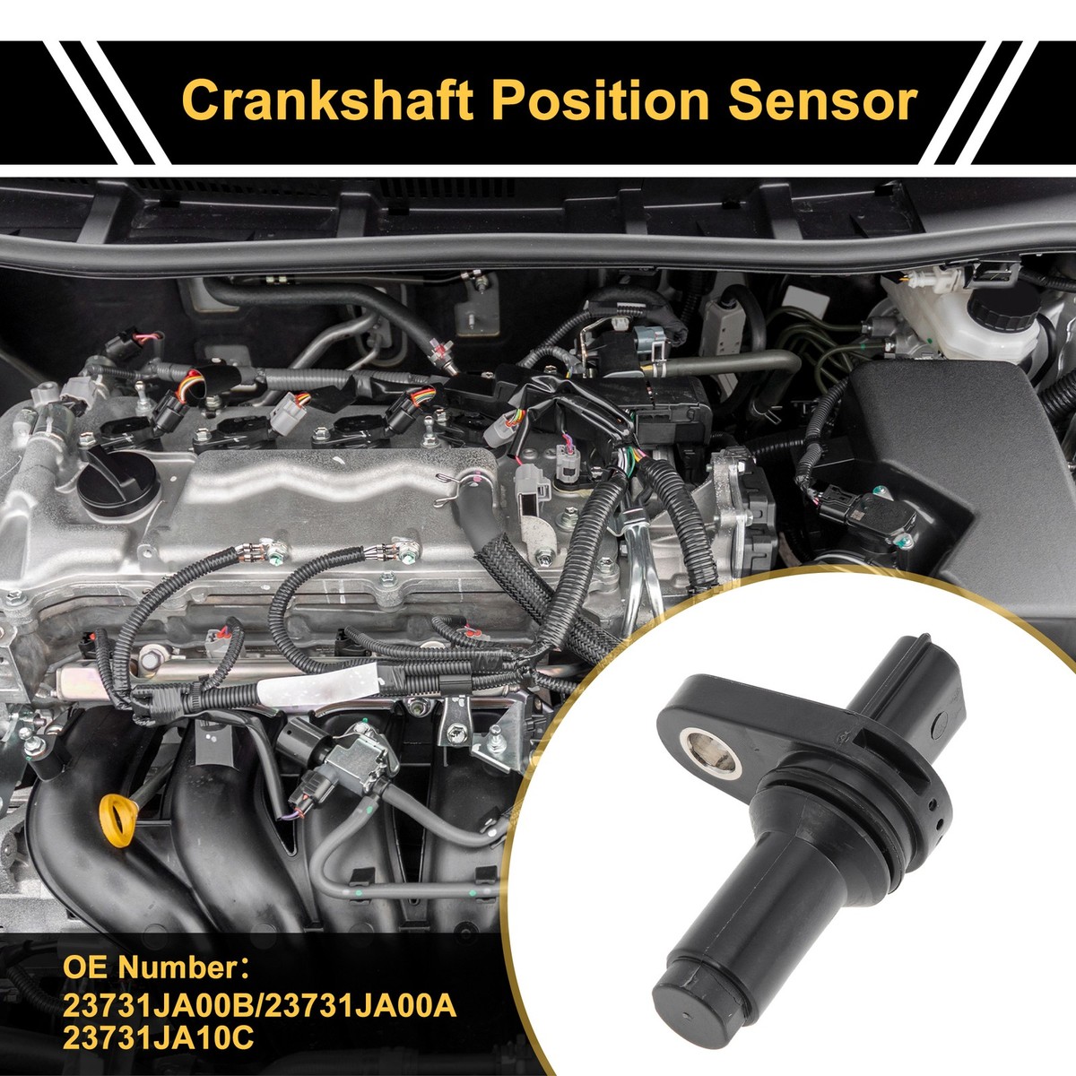 No.23731JA00B Crankshaft Position Sensor for NISSAN X-Trail