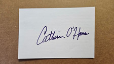 CATHERINE O'HARA SIGNED 4x6 INDEX CARD AUTOGRAPH -HOME ALONE