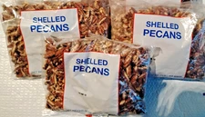 3 Lbs California Shelled Pecans Raw Fresh Baking - All $ DONATED TO DISABLED VET