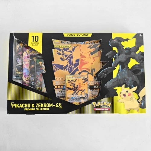 Pokemon TCG Pikachu and Zekrom GX Tag Team Premium Collection