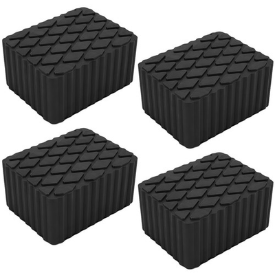 #ad #ad 4X Solid Rubber Auto Lift Block Spacer Pad 6.3quot; x 4.7quot; x 3.1quot;for Automobile Lift $62.99