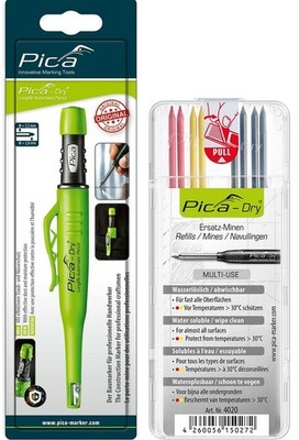 1x Set PICA DRY LONGLIFE AUTOMATIC PENCIL 3030 + Ersatzminen Basis-Set 4020