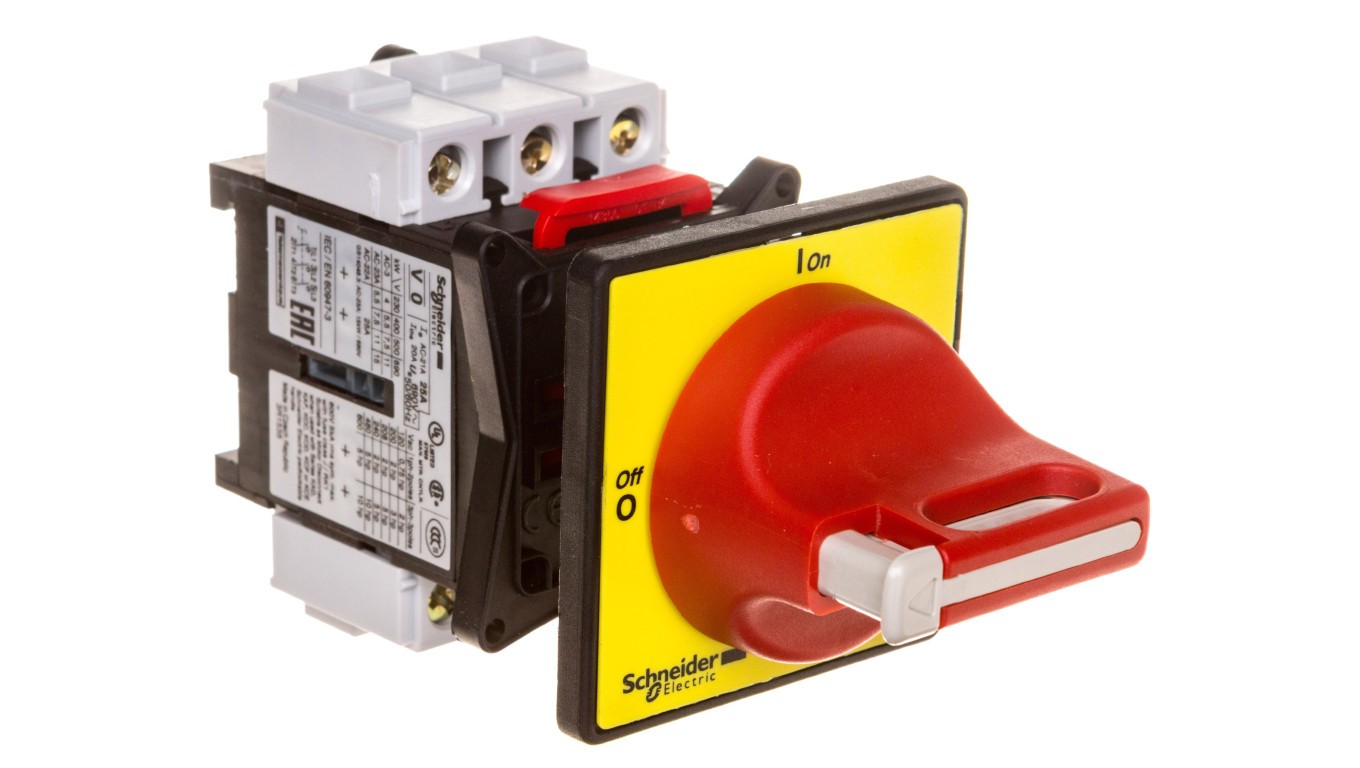Insulated disconnector 3P 25A for installation 22mm VCD0 TeSys