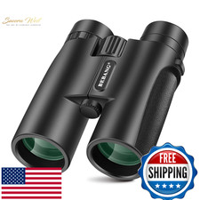 BEBANG 10x42 Binoculars Waterproof High Power for Birding Hunting Stargazing