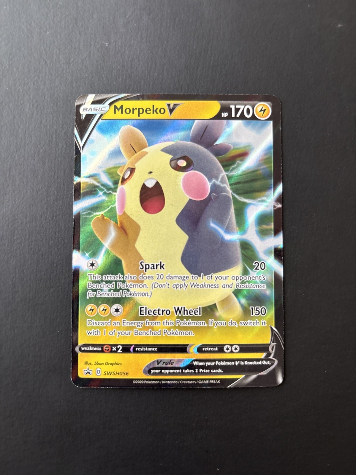 Morpeko V SWSH056 SWSH: Sword & Shield Promo Cards Holo