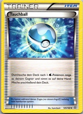 Pokemon Tauchball 125/160 Protoschock Deutsch