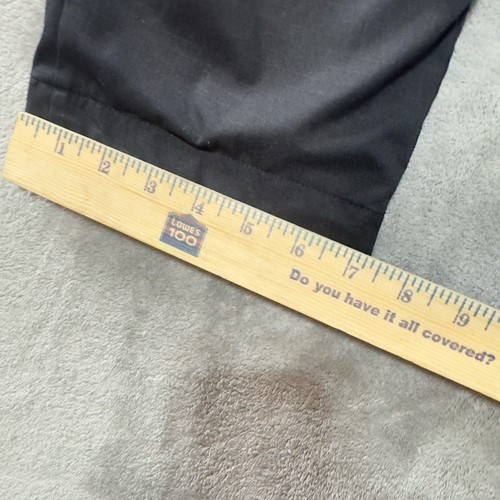 Uniqlo Heattech Pants Mens Medium Black Belted Hiking Outdoor Fleece Lined M - Picture 10 of 10