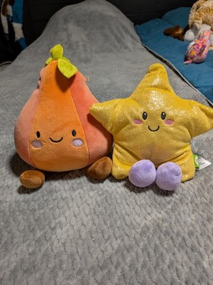 Giggle Scape 2pc Plush Toy Set Pear & Star