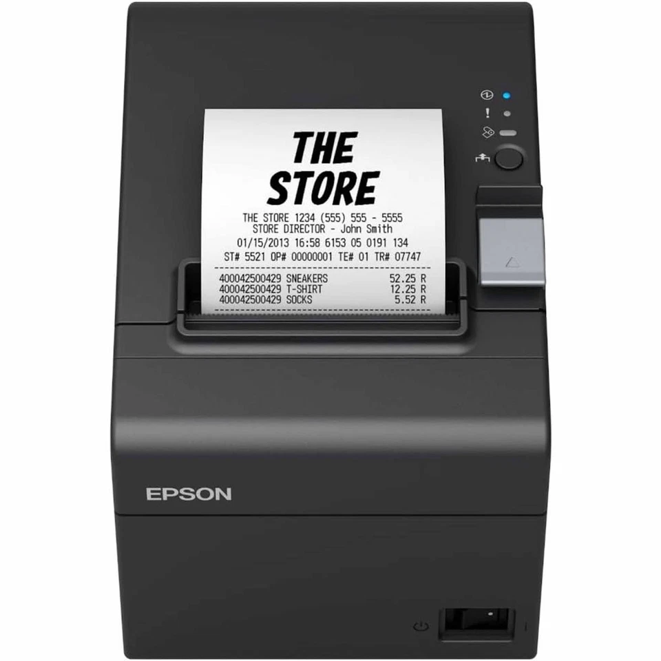 Epson TM-T20III Printer Thermal Pos 80MM Lan 203DPI Ethernet RJ-45 Epos - Image 4 of 4