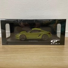 GT Spirit Porsche Cayman GT4 1:18 Limited Edition Green Model Car Opened Box