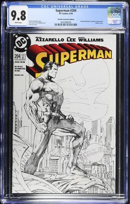 Superman 204 CGC 9.8 Diamond Retailer Summit (RRP) DC Comics 2004