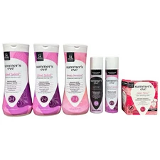 NEW Summer’s Eve Lot of 6- Wash, Spray & Wipes - Feminine Products