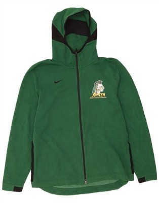 NIKE Herren Warriors Graphic Zip Hoodie Pullover XL Grün Colourblock AL02