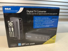 RCA DTA800B1 New In Box Digital to Analog TV converter Box W/ Remote Control New