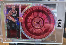 2021 Panini Crown Royale Test of Time Damian Lillard #14 Red Holofoil